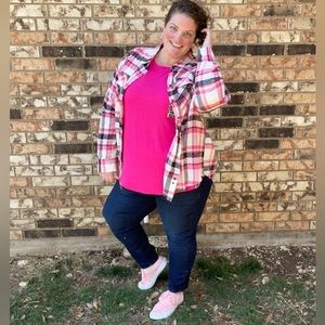 Judy Blue High Rise Boyfriend Dark 18W